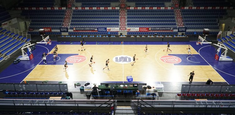 Fot. Czarni to Wy / Przedmeczowy trening Czarnych w Hali Mistrzów