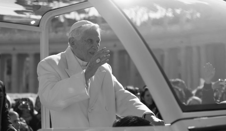 Benedykt XVI w Rzymie, 2013 rok (fot. Radio Gdańsk/Roman Jocher)