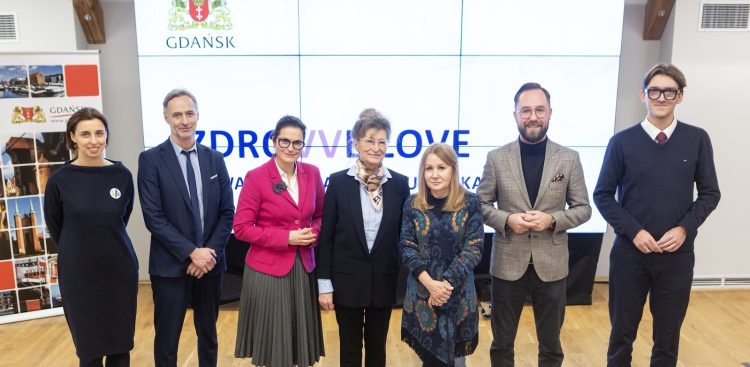 Na zdjęciu: briefing dotyczący programu Zdrovve Love (fot. gdansk.pl/Piotr Wittman)