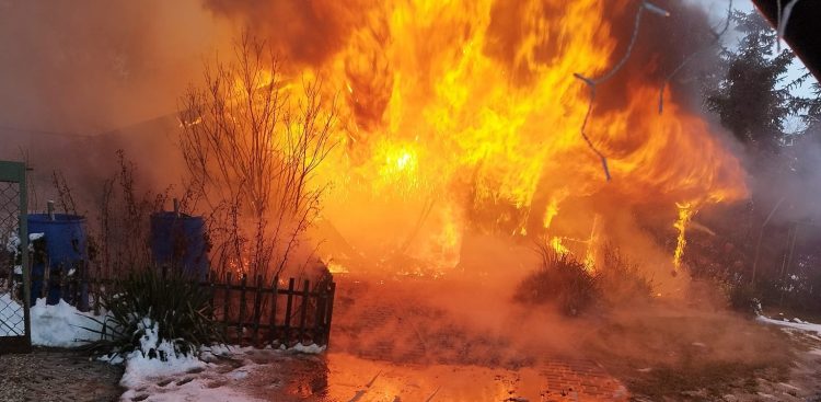 (fot. Facebook/OSP Skrzeszewo)