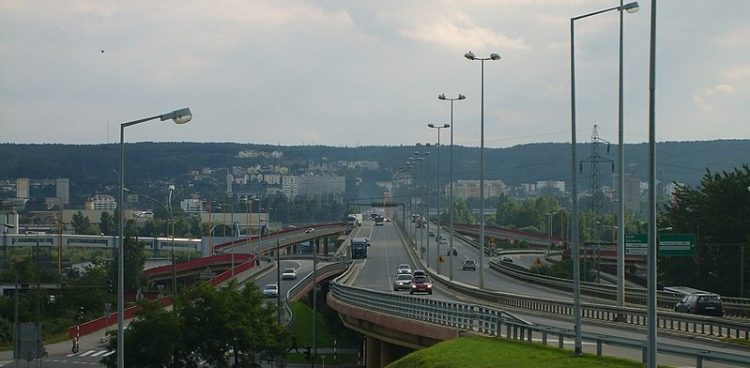 Estakada Kwiatkowskiego (Fot. Wikimedia Commons/Leinad)