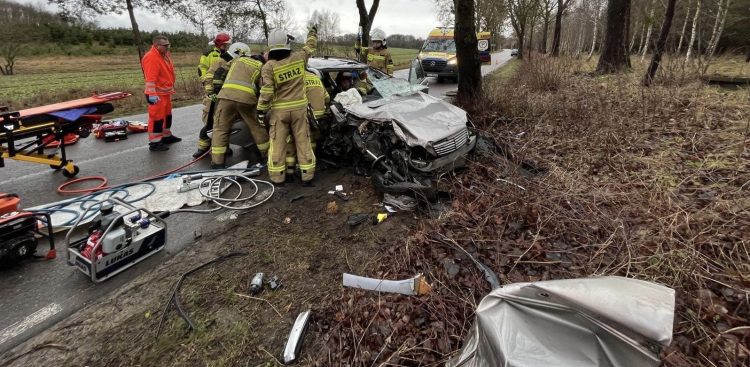 (Fot. Twitter.com/PSP Człuchów)