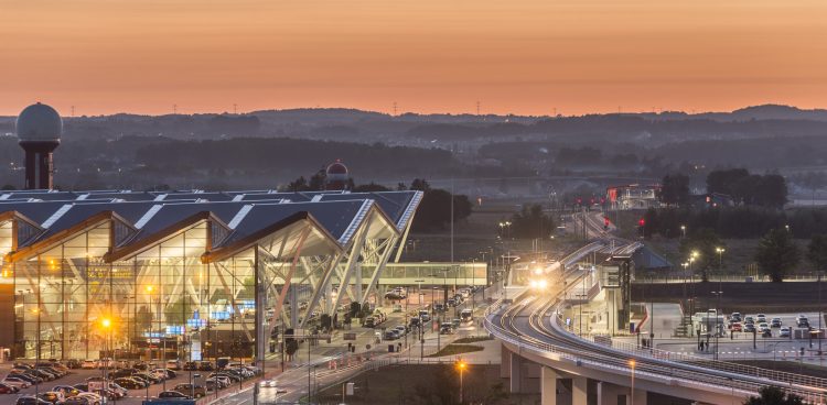 Port Lotniczy w Gdańsku (Fot. Wojtek Jakubowski/Fotokombinat/KFP)