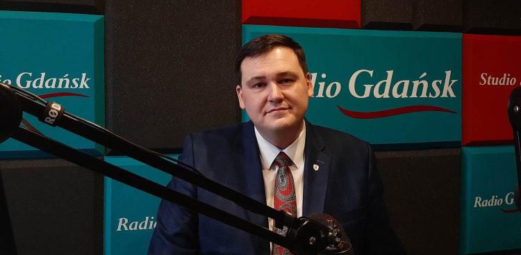 Łukasz Kobus (fot. Radio Gdańsk/Przemysław Woś)