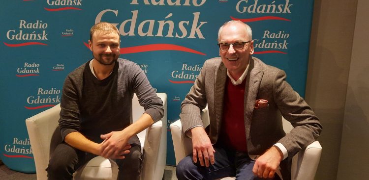 Dr Jan Hlebowicz i prof. Arnold Kłonczyński (fot. Radio Gdańsk/Anna Rębas)