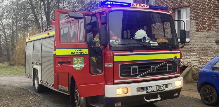 (Fot. Facebook/Ochotnicza Straż Pożarna w Damnicy)