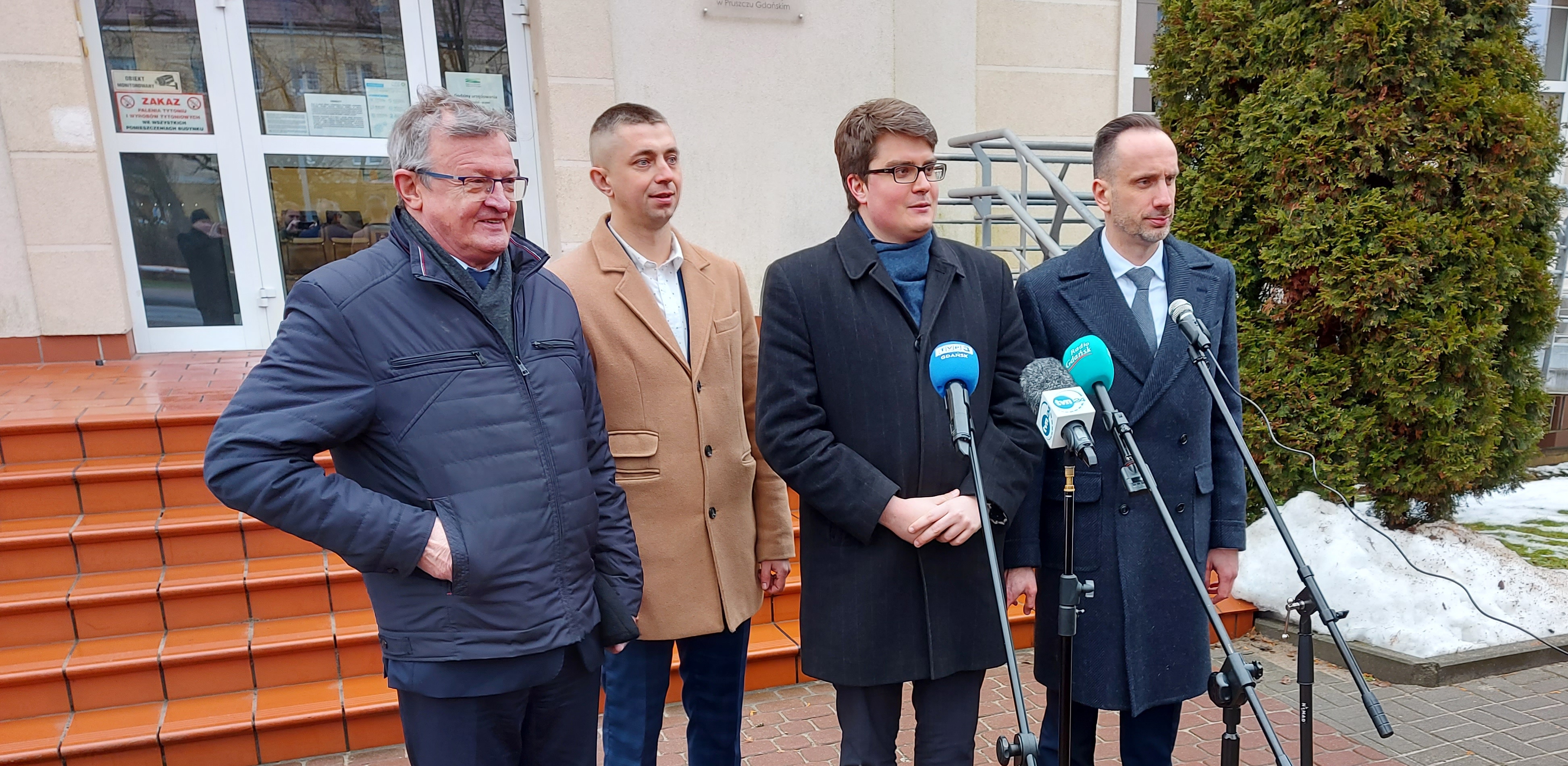 Tadeusz Cymański, Janusz Kowalski, Aleksander Jankowski (Fot. Radio Gdańsk/Edyta Stracewska)