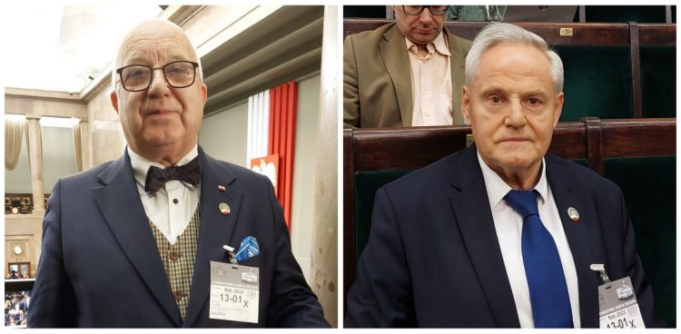 Od lewej: Roman Dambek i Krystian Kaczmarek (fot. Radio Gdańsk/Robert Groth)