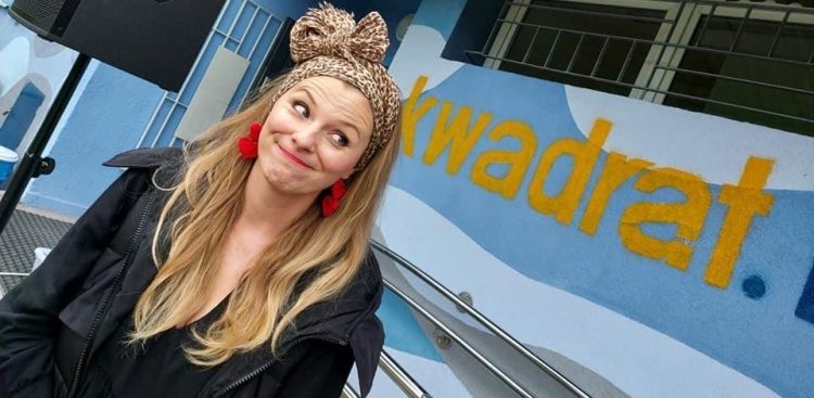 Reżyserka obu spektakli Magdalena Płaneta
(Fot. Klub Kwadrat)