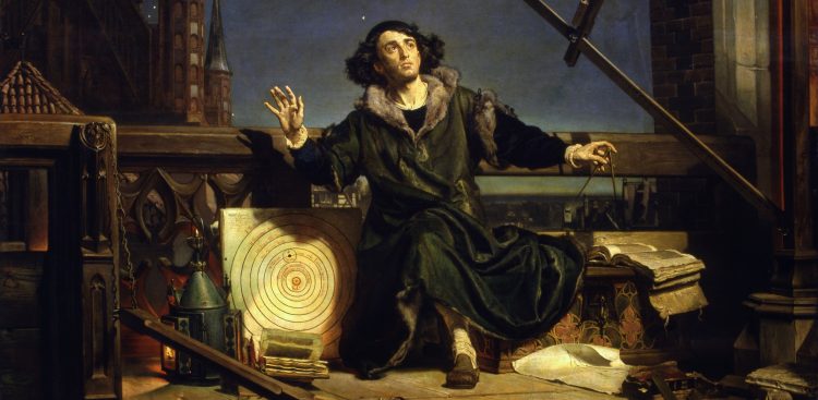 Mikołaj Kopernik na obrazie Jana Matejki (fot. Wikimedia Commons/Wirtualne Muzea Małopolski)