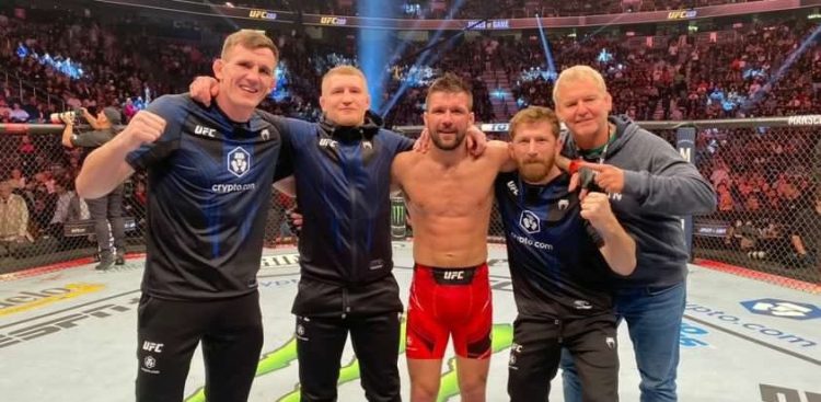 (Fot. Twitter/Mateusz Gamrot)