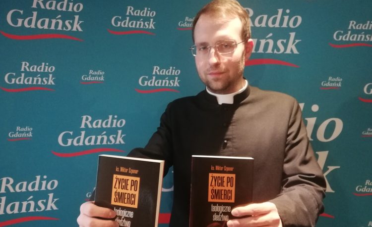 Wiktor Szponar, autor książki „Życie po śmierci. Teologiczne śledztwo" (fot. Radio Gdańsk/Andrzej Urbański)