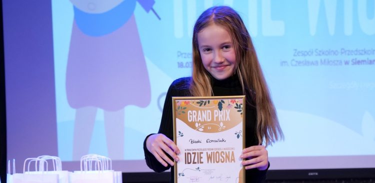 Na zdjęciu Blanka, która wygrała Grand Prix (fot. CKiBP Gminy Słupsk)