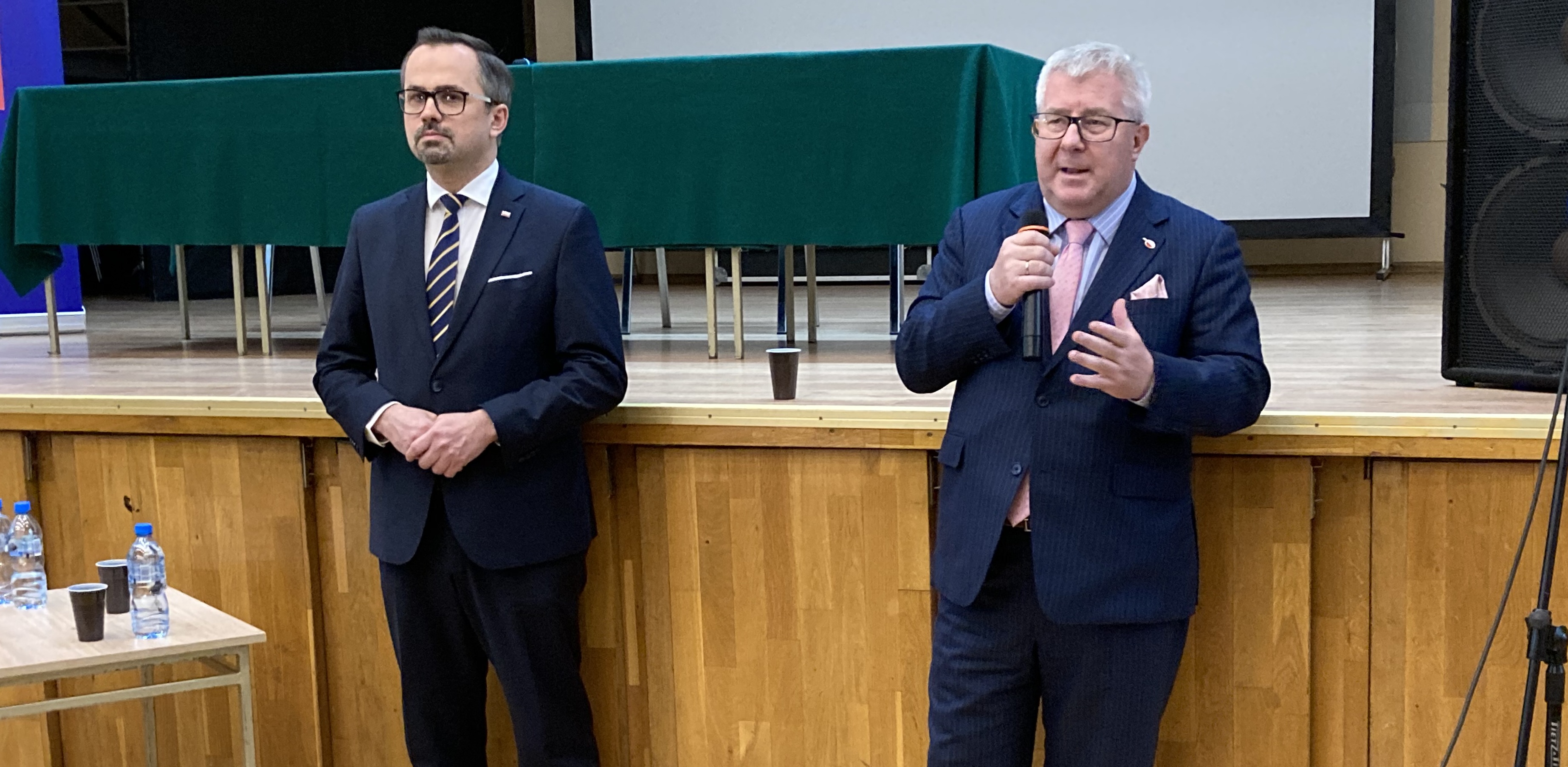 Marcin Horała i Ryszard Czarnecki(Fot. Radio Gdańsk/Jakub Stybor)