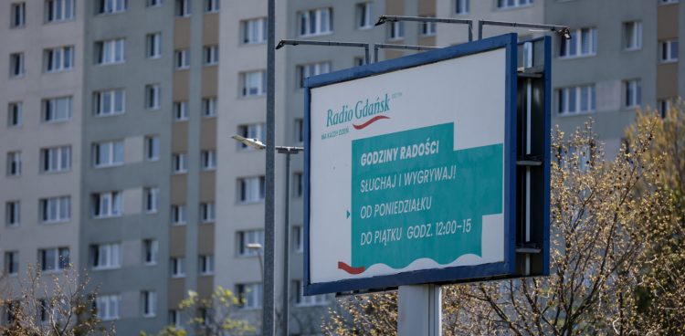Gdańsk Żabianaka. „Radio Gdańsk na każdy dzień” – kampania informacyjna dot. nowej ramówki (fot. Radio Gdańsk/Roman Jocher)