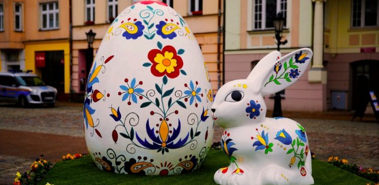 Kaszubska pisanka na placu Wejhera
(Fot. wejherowo.pl)