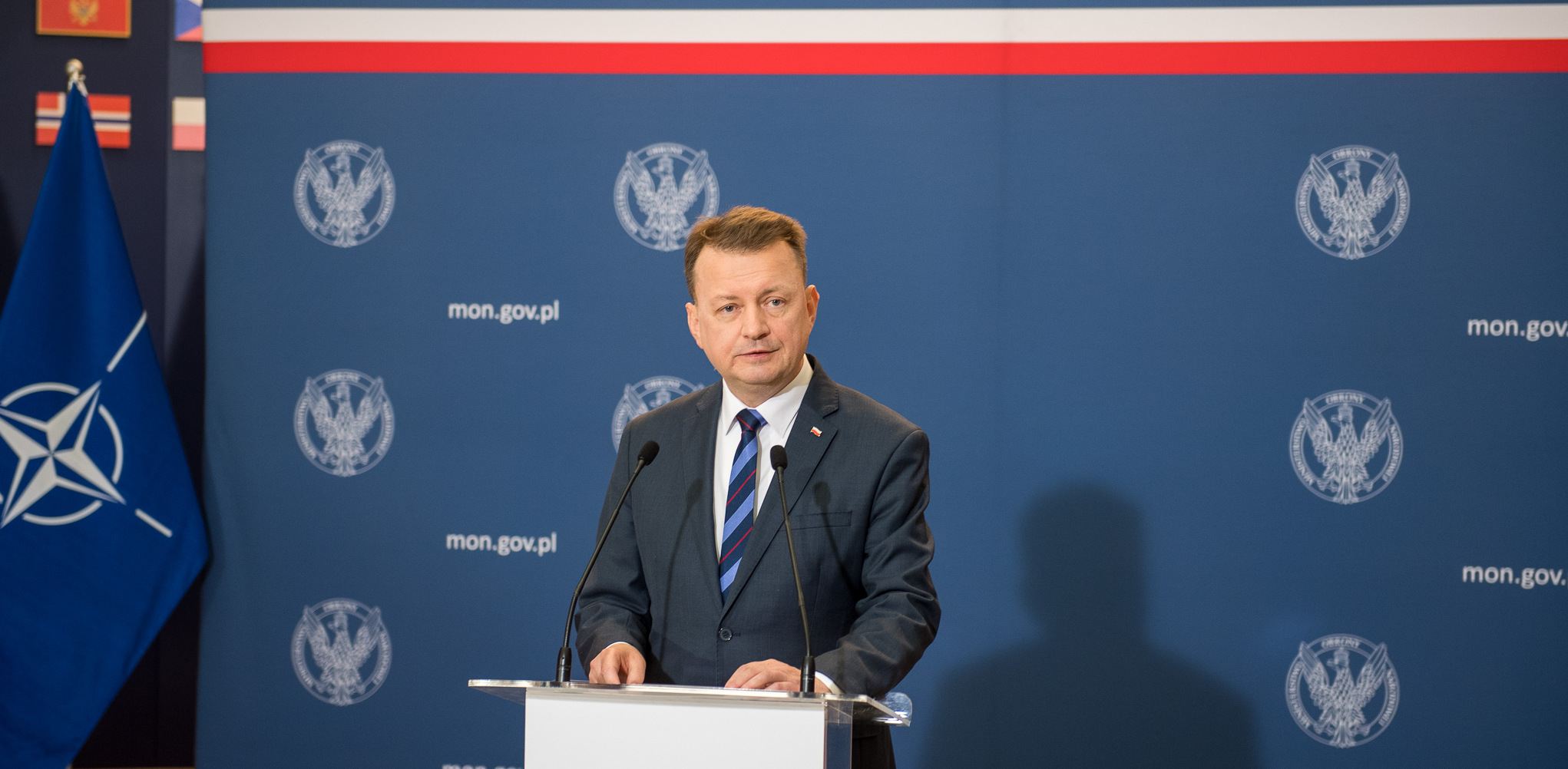 Szef MON Mariusz Błaszczak: rząd PO-PSL planował oddanie pół Polski w ręce okupanta