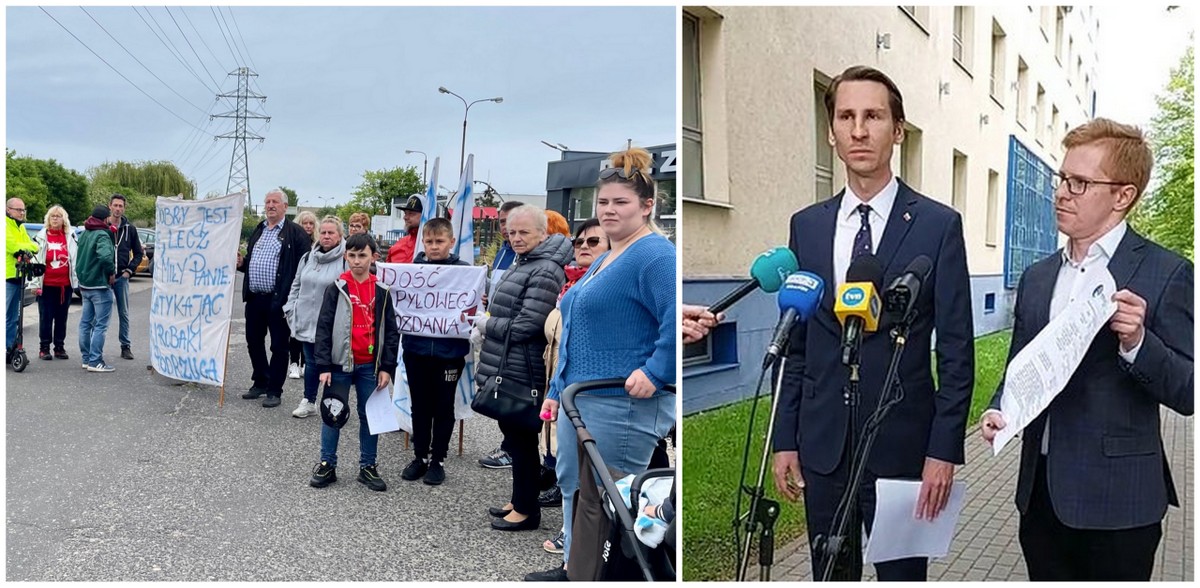 (Fot. Radio Gdańsk/Marta Włodarczyk, Facebook/Kacper Płażyński)