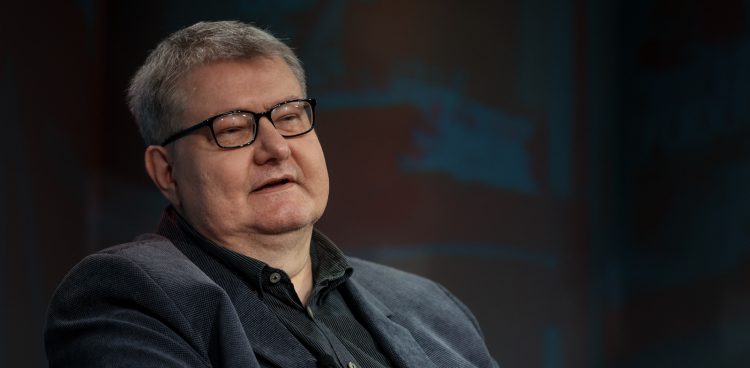 Nz. Piotr Stareńczak z Portalu Morskiego (Fot. Radio Gdańsk/Roman Jocher)