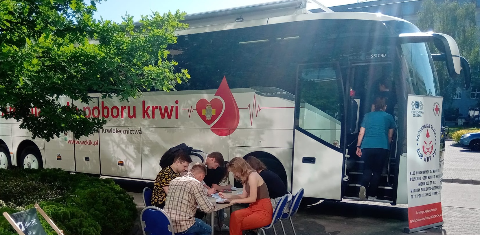 (Fot. mat. pras./Klub HDK PCK przy Politechnice Gdańskiej)