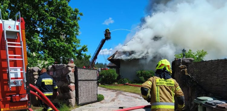 (fot. Facebook/OSP KSRG Rościszewo)