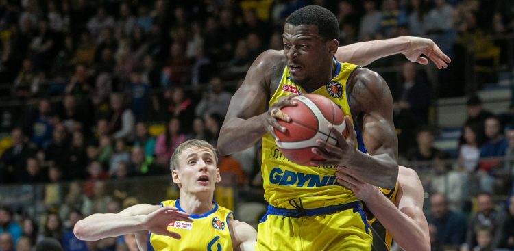 Arena Gdynia. Suzuki Arka Gdynia - Trefl Sopot. Nz. Trey Wade.05.11.2022fot. Krzysztof Mystkowski / KFP