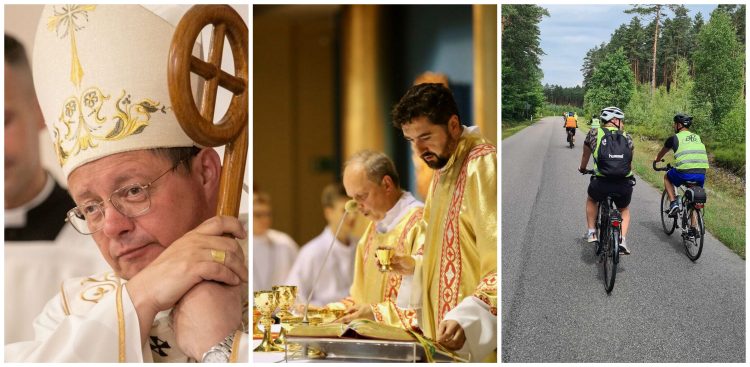 (Fot. Archidiecezja Łódzka/diakonat.katowice.pl/Ogólnopolska Pielgrzymka Rowerowa na Jasną Górę)