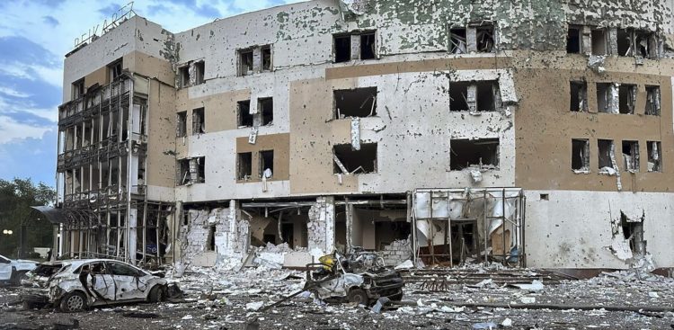 (Fot. EPA/Zaporizhzhia City Council, Dostawca: PAP/EPA)