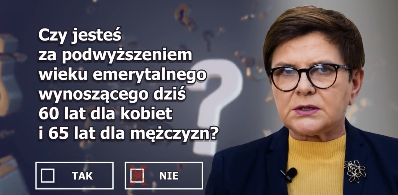 PiS Ujawnia Drugie Pytanie W Referendum. Polacy Wypowiedzą Się Na Temat ...