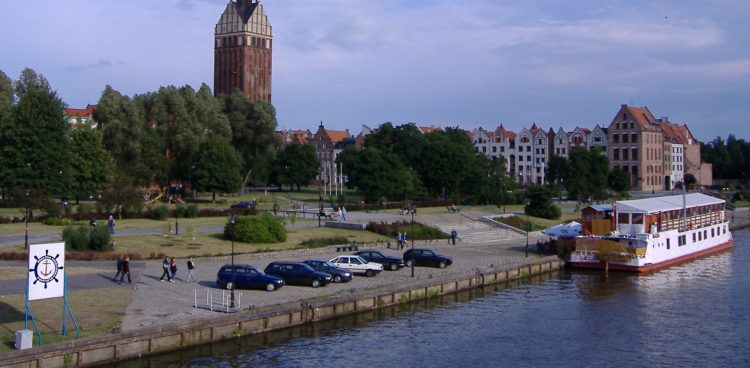 Bulwar Zygmunta Augusta w Elblągu (Fot. Wikimedia Commons)