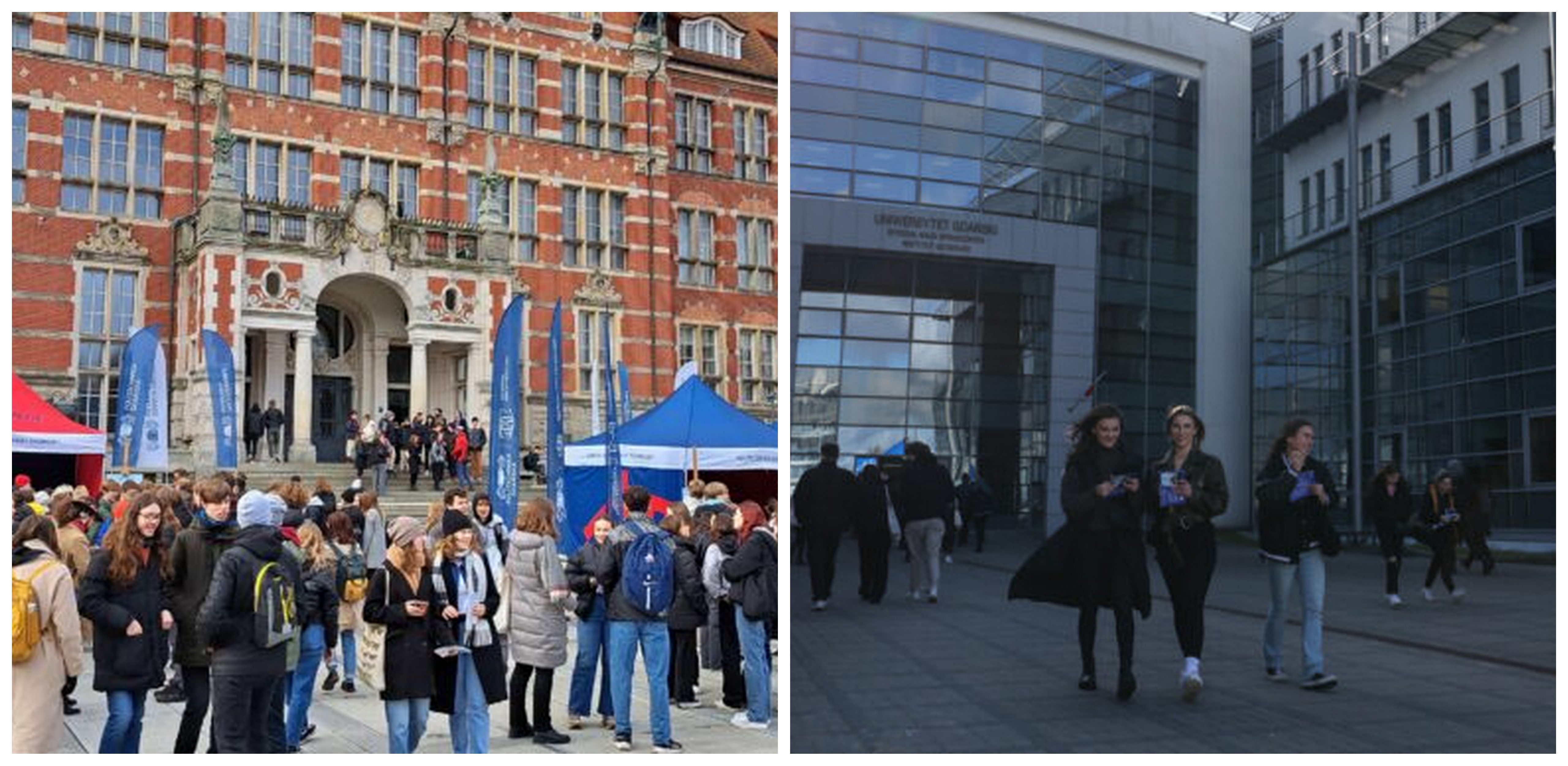 Politechnika Gdańska i Uniwersytet Gdański (Fot. Radio Gdańsk/Sebastian Kwiatkowski, Roman Jocher)
