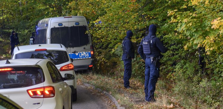 Poszukiwania Grzegorza Borysa (fot. KFP/Trojmiasto.pl/Piotr Hukało)