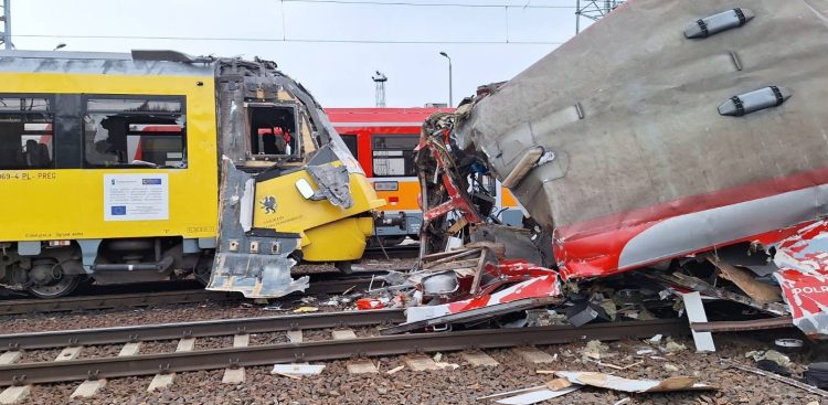 Miejsce wypadku (Fot. KWP Gdańsk)