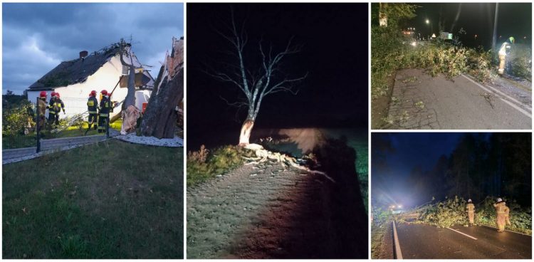 (fot. OSP Goręczyno, PSP w Chojnicach, OSP Leźno)