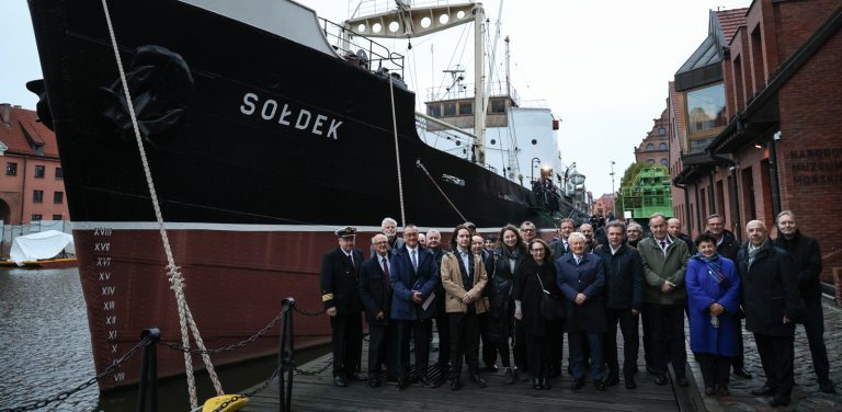 Obchody 75. rocznicy wodowania „Sołdka" (fot. Radio Gdańsk/Roman Jocher)