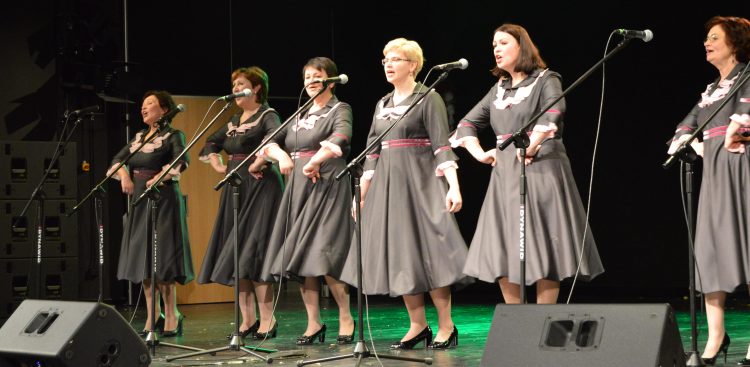 Na zdjęciu Zespół Wokalny "Mejszagolanki" (fot. Michał Rzepiak)