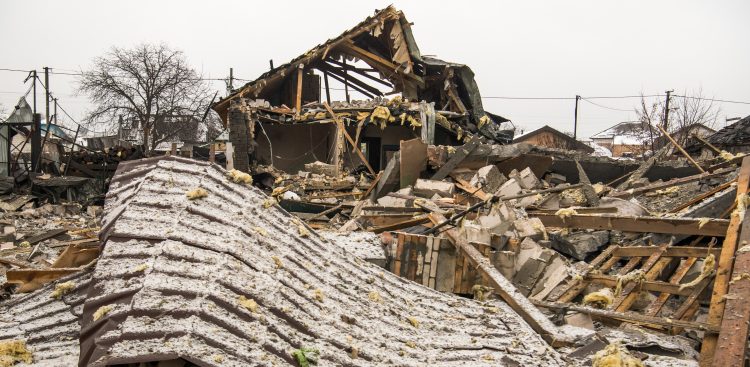 (Fot. PAP/Vladyslav Musiienko)
***Zdjęcie do depeszy PAP pt. Ukraina/ Seria wybuchów w Kijowie; alarm ogłoszono po eksplozjach***