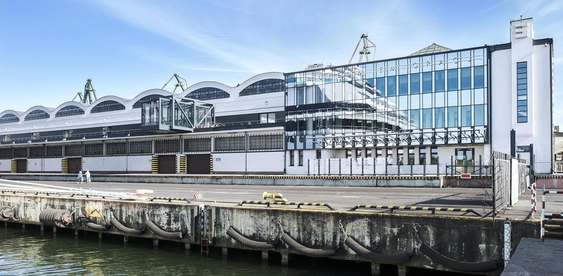 Zabytkowy Dworzec Morski w Gdyni (Fot. Muzeum Emigracji/Bogna Kociumbas)