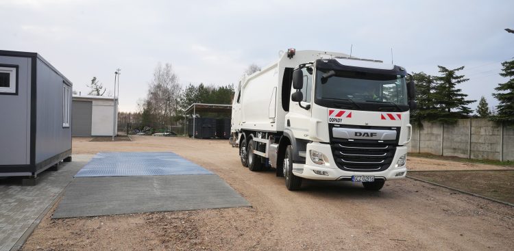 Punkt Selektywnej Zbiórki Odpadów w Rzeczenicy (fot. UG Rzeczenica)