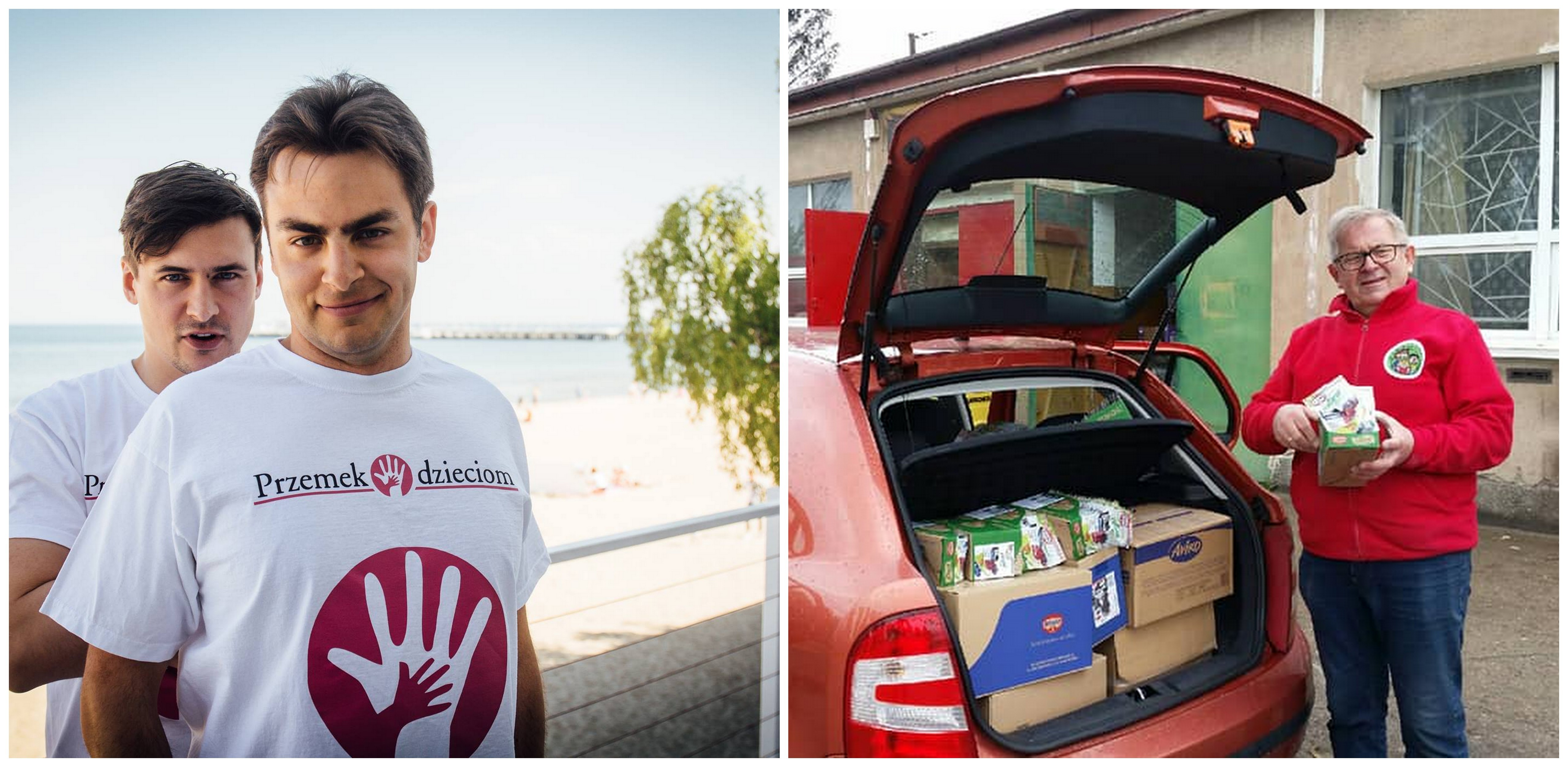 (Fot. Facebook/Przemek Dzieciom ; Facebook/Maria i Władysław Ornowscy)