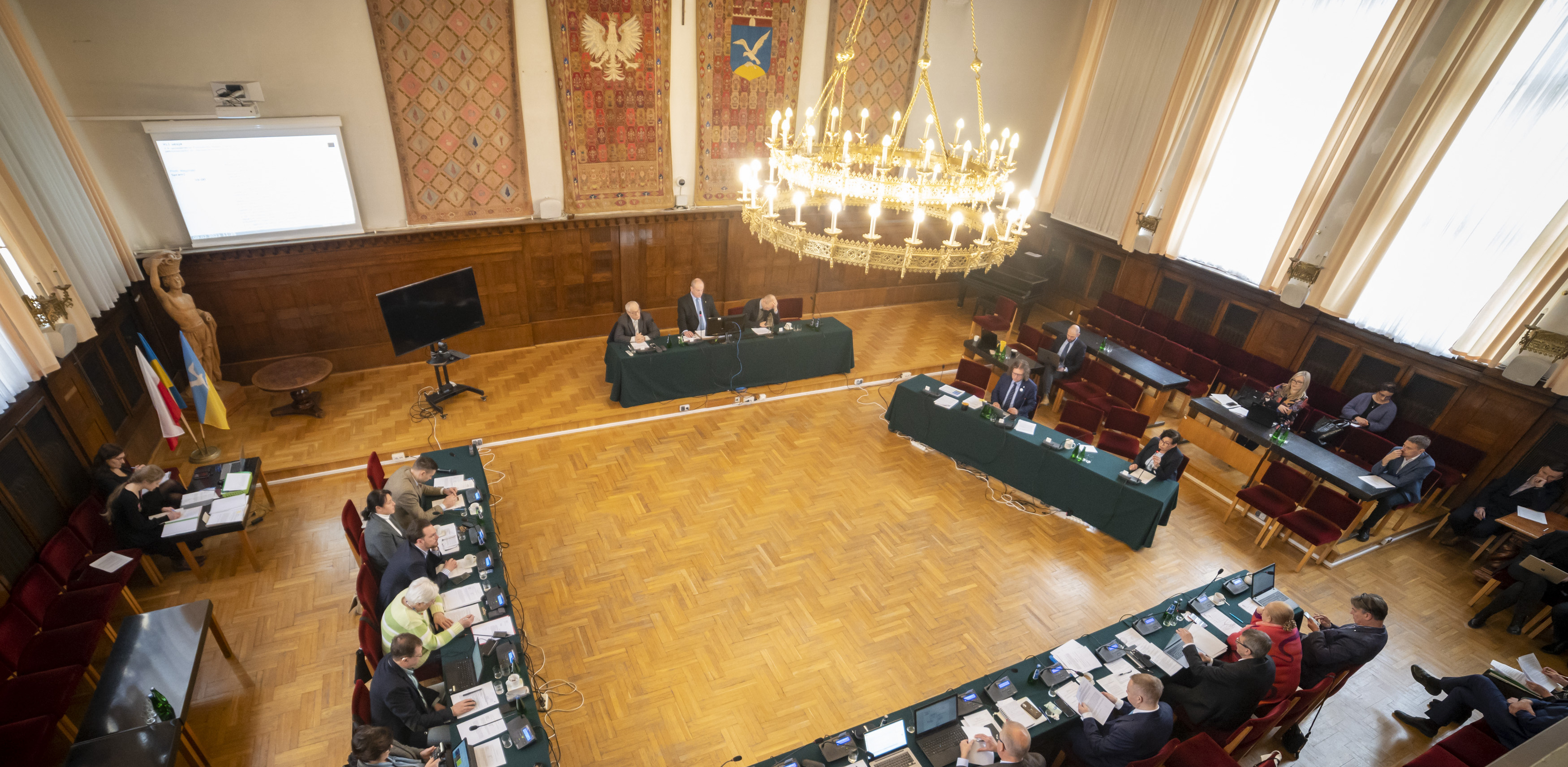 Sesja Rady Miasta Sopotu. (Fot. KFP/Anna Bobrowska)09.02.2023 Fot. Anna Bobrowska / KFP