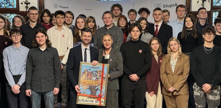 Krzysztof Śmiszek do Słupska przyjechał na spotkanie z licealistami. (fot. Alek Radomski)