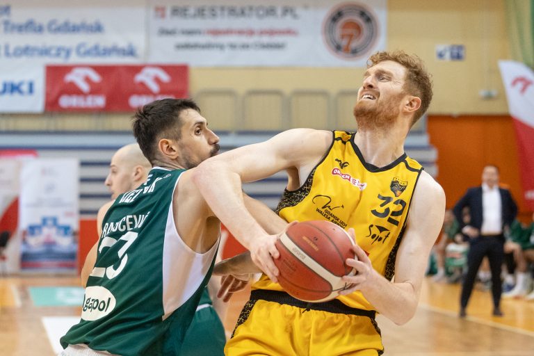 Orlen Enea Stelmet Zastal Liga. Trefl Sopot - Enea Stelmet Zastal Zielona Góra. Nz. 21.01.2024 fot. Krzysztof Mystkowski / KFP