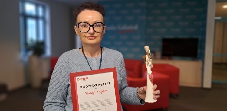 Na zdjęciu: Joanna Matuszewska, dziennikarka zajmująca się tematyką medyczną (fot. Radio Gdańsk)