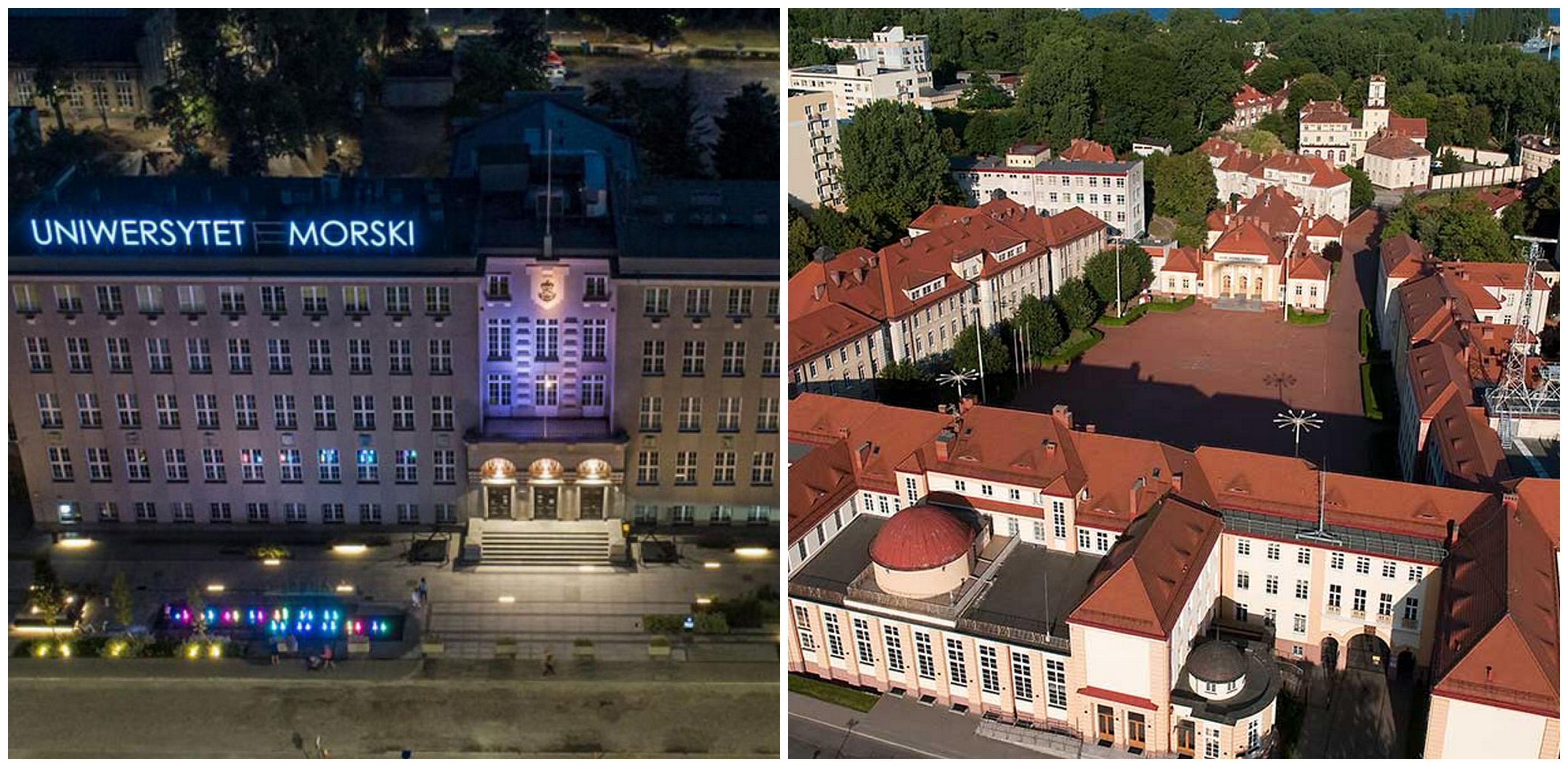 (Fot. Uniwersytet Morski w Gdyni/Piotr Lewandowski ; Akademia Marynarki Wojennej w Gdyni)