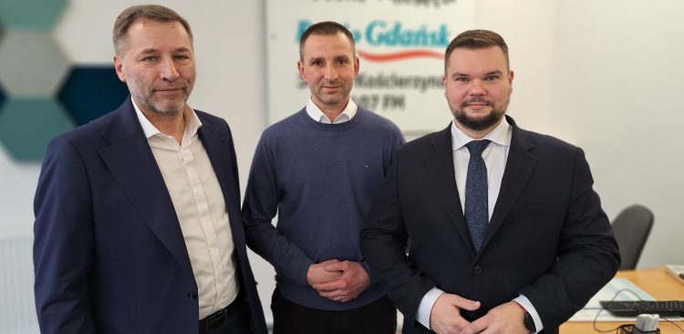 Michał Majewski, Mateusz Hołdys, Dawid Jereczek
(Fot. Radio Gdańsk/Grzegorz Armatowski)