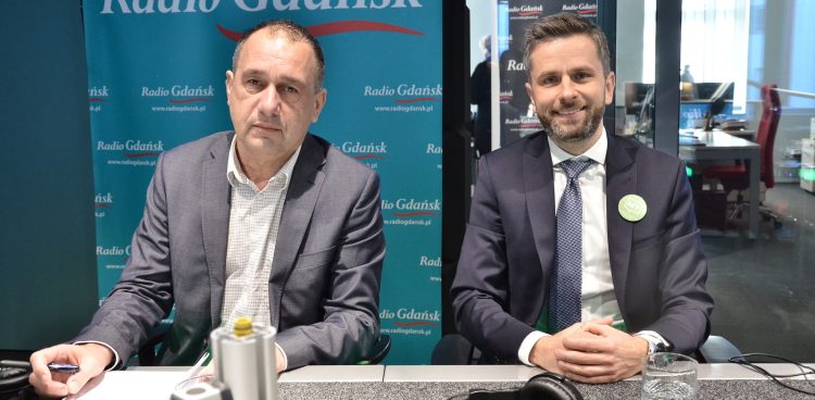 Od lewej: Dariusz Rowiński i Paweł Dziwosz (fot. Radio Gdańsk)