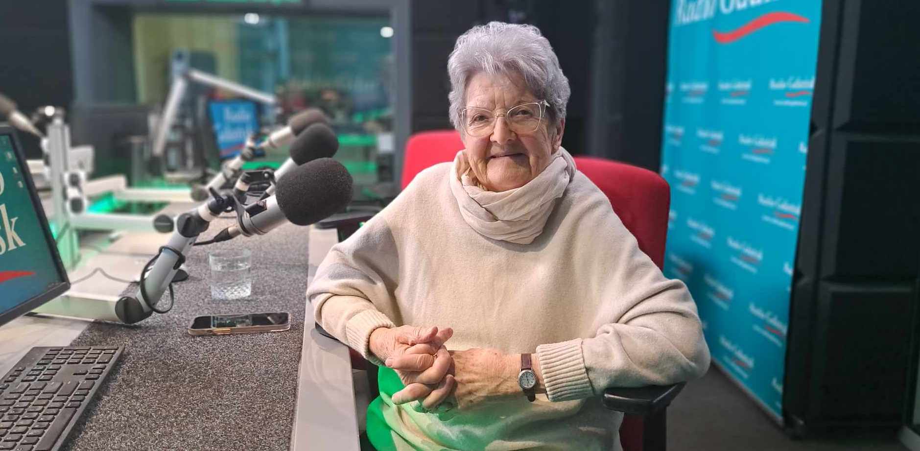 Prof. Krystyna de Walden-Gałuszko (Fot. Radio Gdańsk/Joanna Matuszewska)