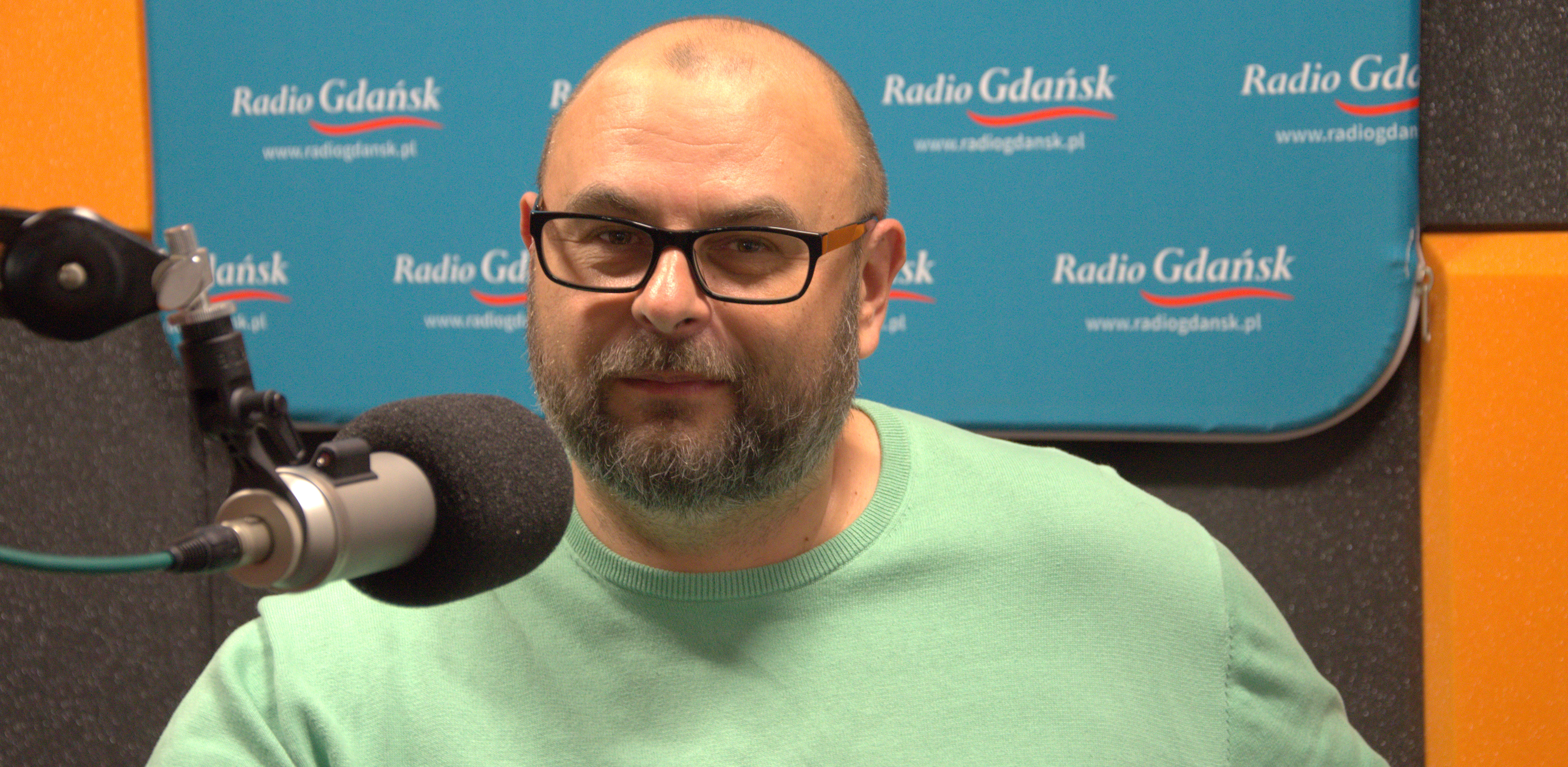 Prof. Arkadiusz Modrzejewski (fot. Radio Gdańsk)