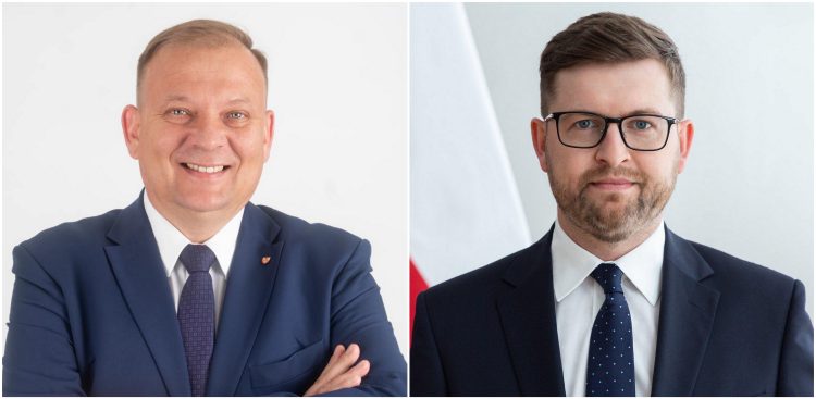 Michał Missan i Andrzej Śliwka (fot. FB/mat. komitetów wyborczych)